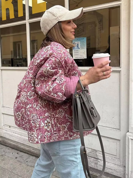 Women's Insulated Jacket for Autumn and Winter