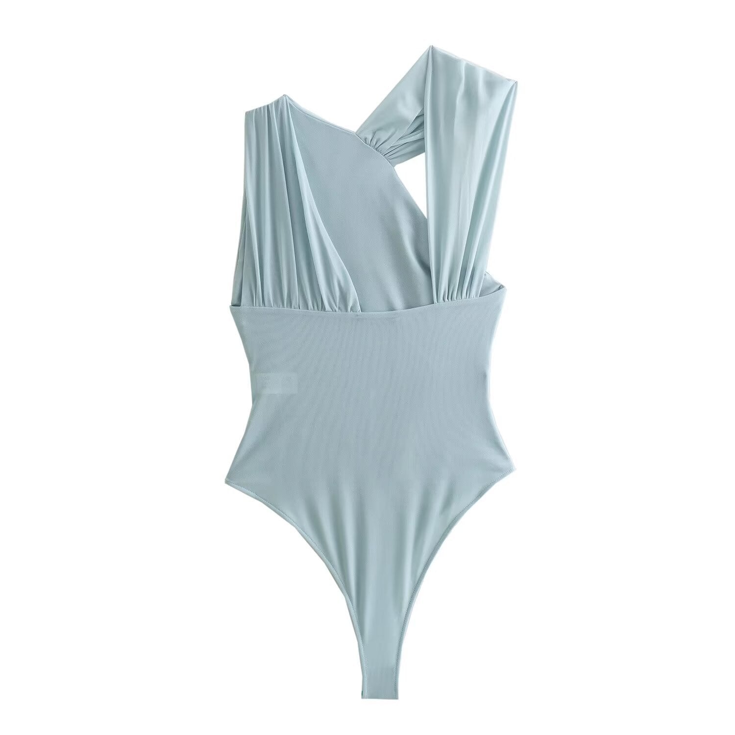 Chic Leopard Print Women's Bodysuit