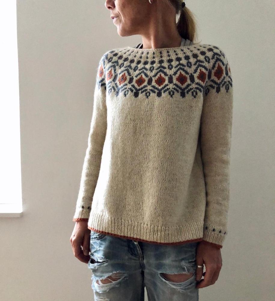 One-of-a-Kind Artisan Knit Sweater