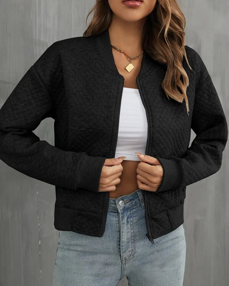 Madilyn Vintage Bomber Jacket