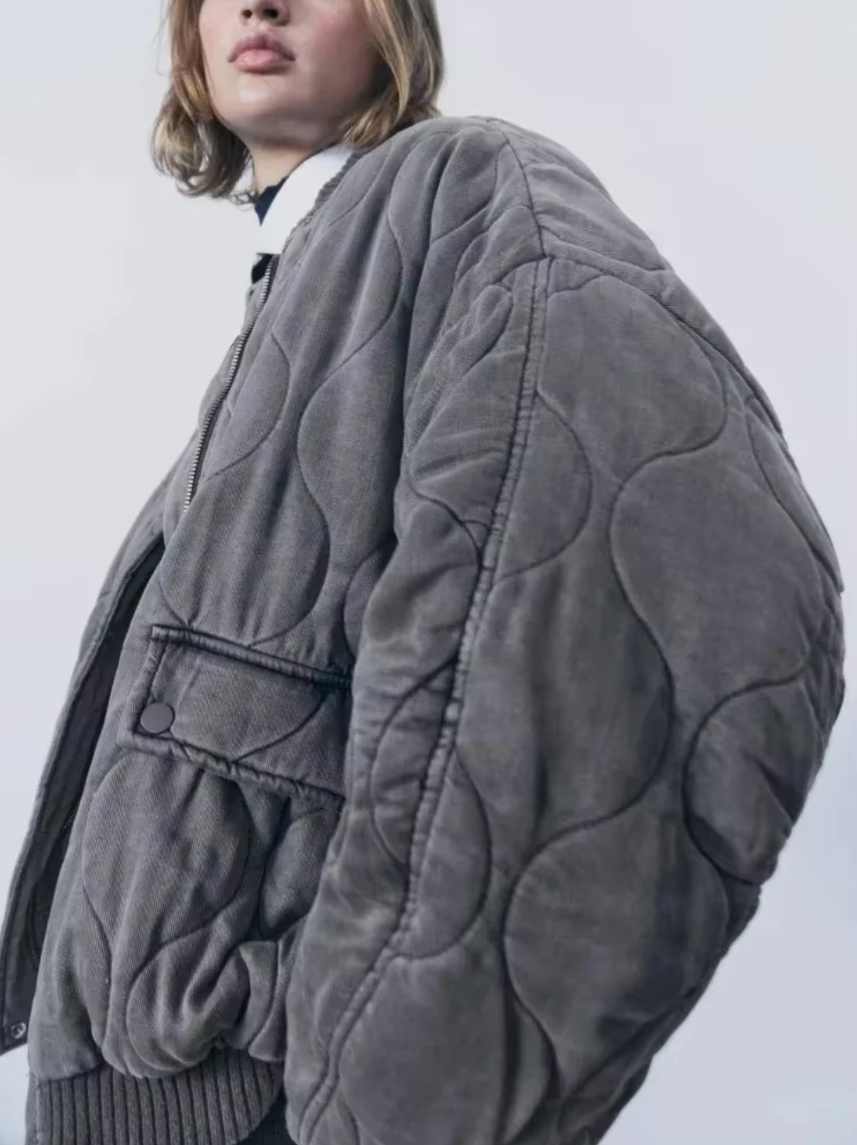 Destiny - Round Neck Cotton Jacket