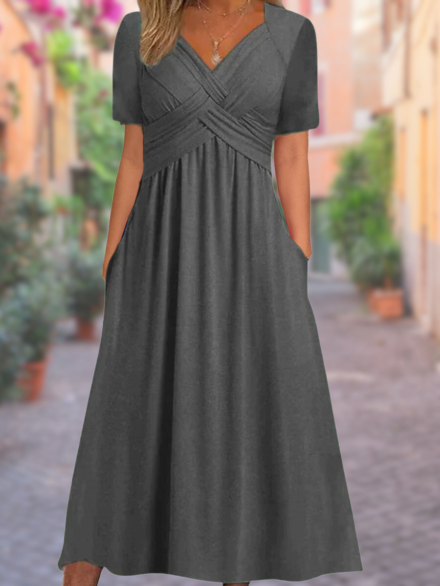 Selby Summer Dress Featuring Stylish Cut-Out Details