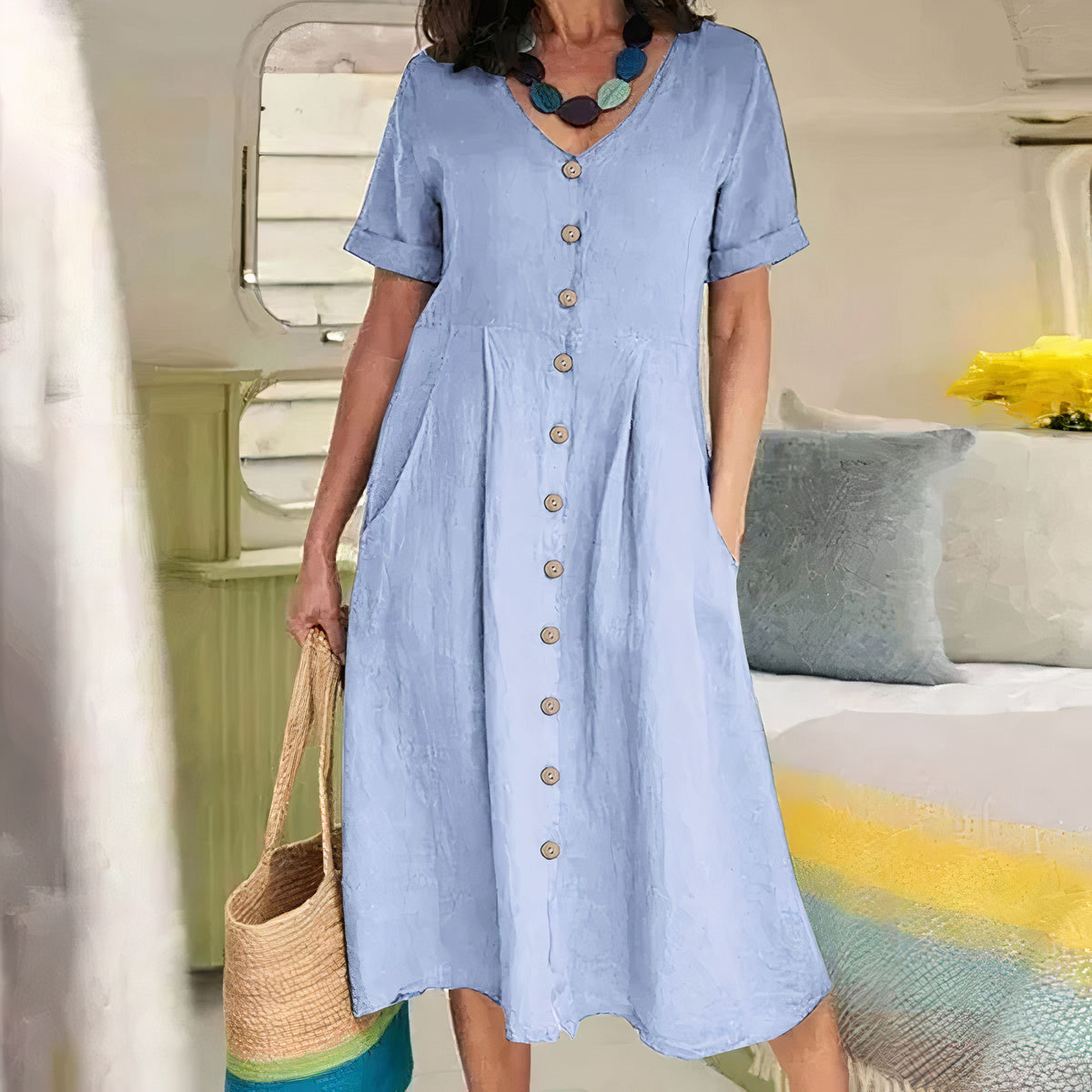 Ester Cotton Summer Dress