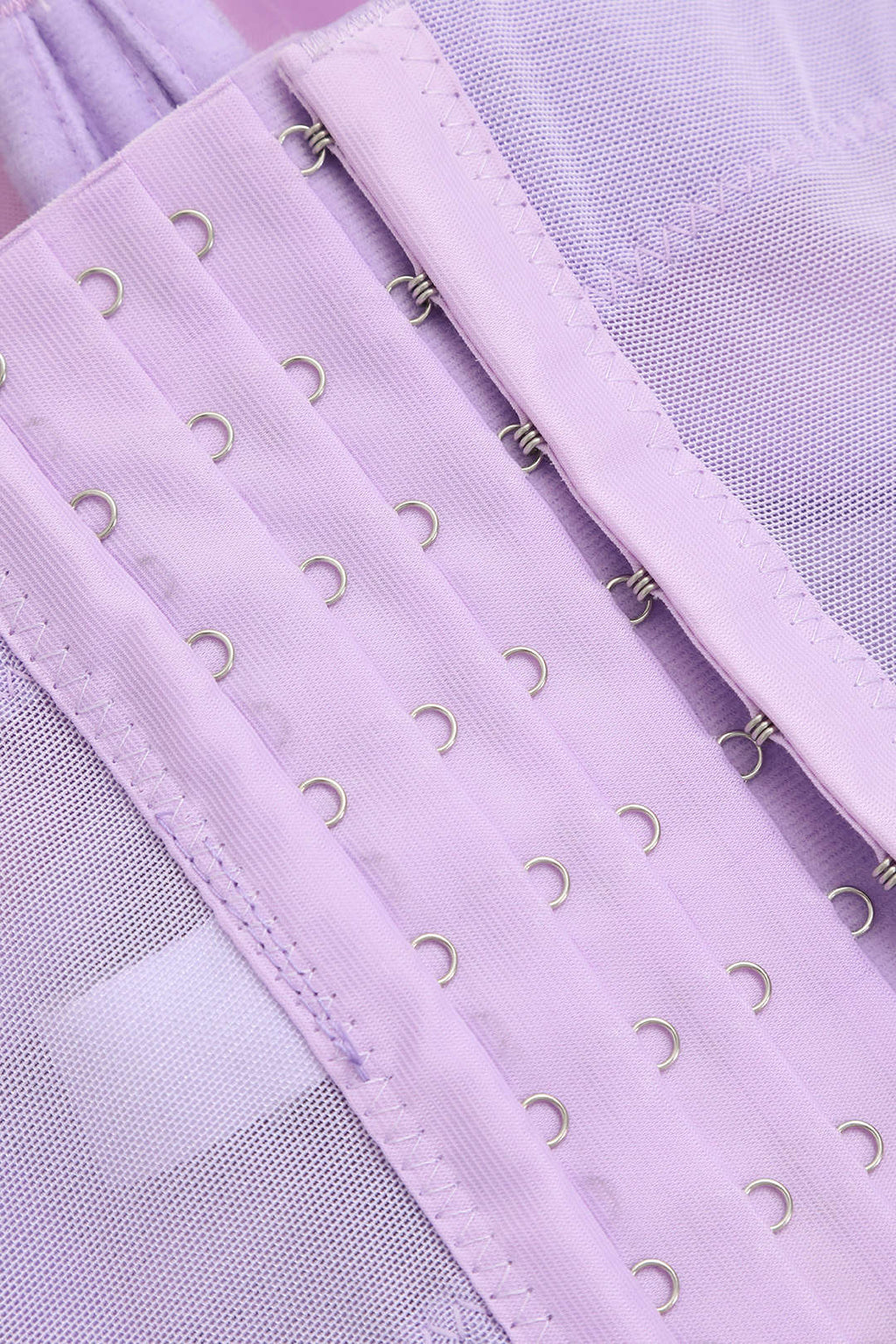 Underwire Mesh Corset Blouse