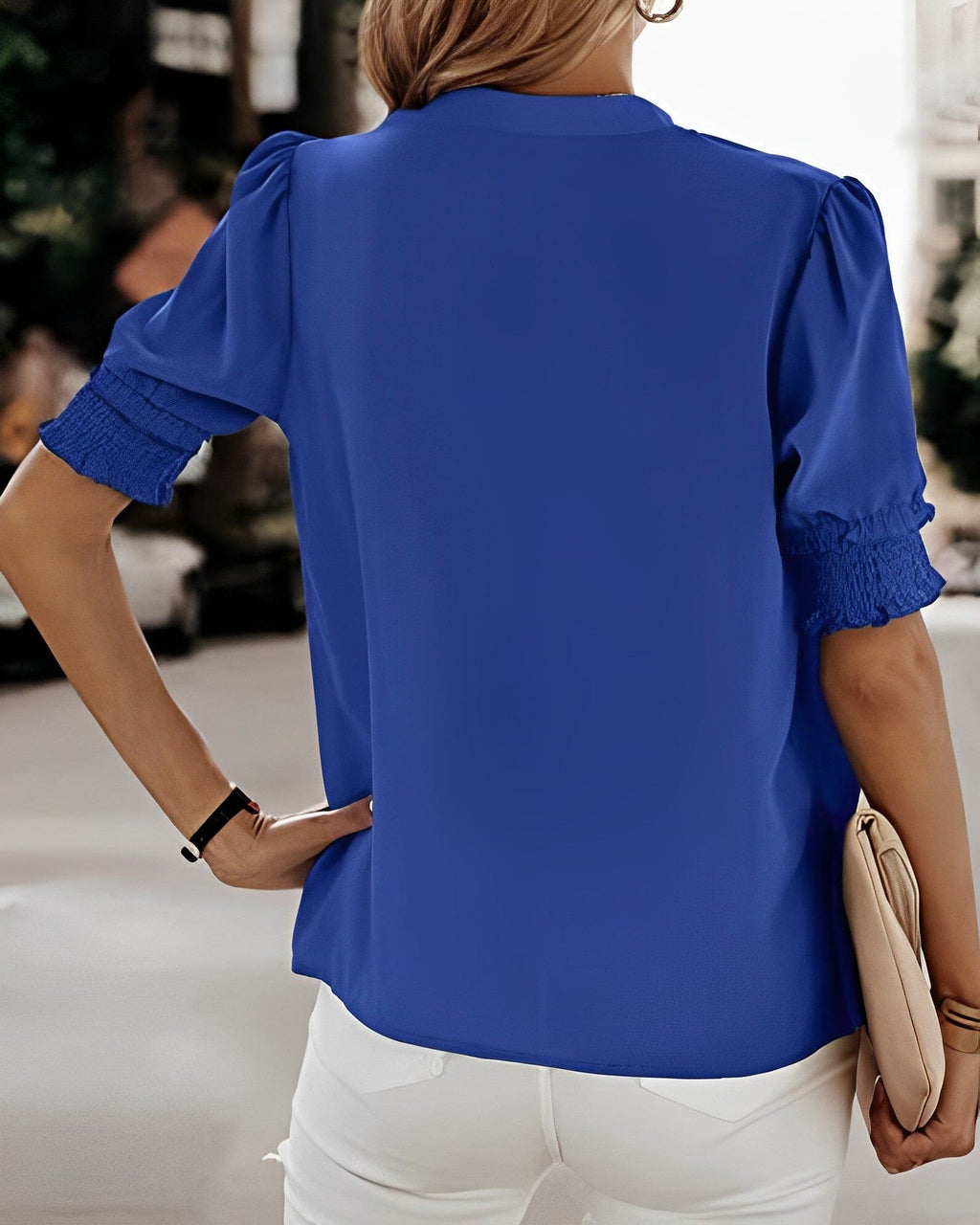 Short Sleeve V-Neck Tee