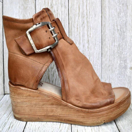 Women's Bohemian-Inspired Wedge Sandals
