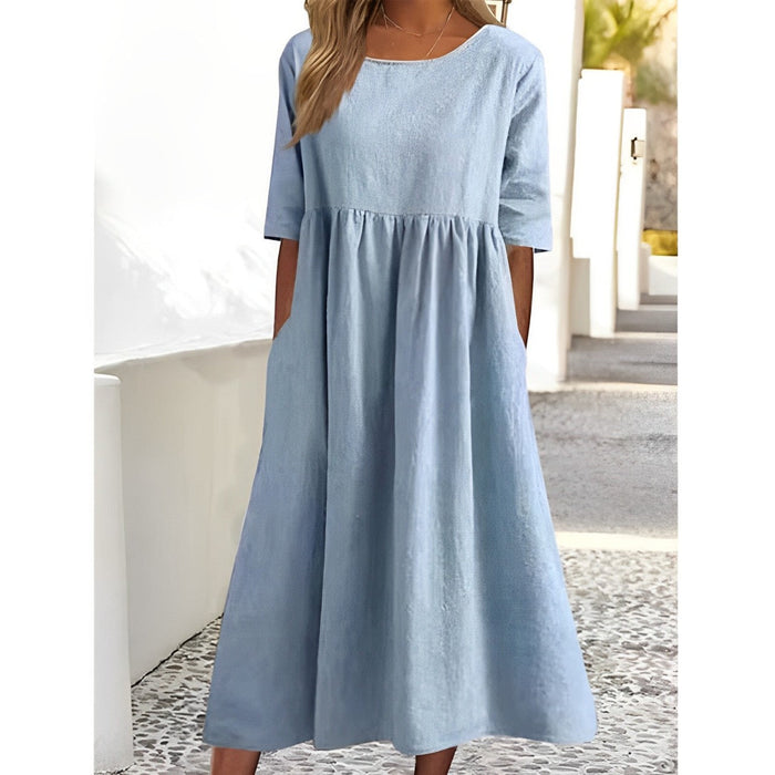 Helena - Cozy Women's Summer Dress