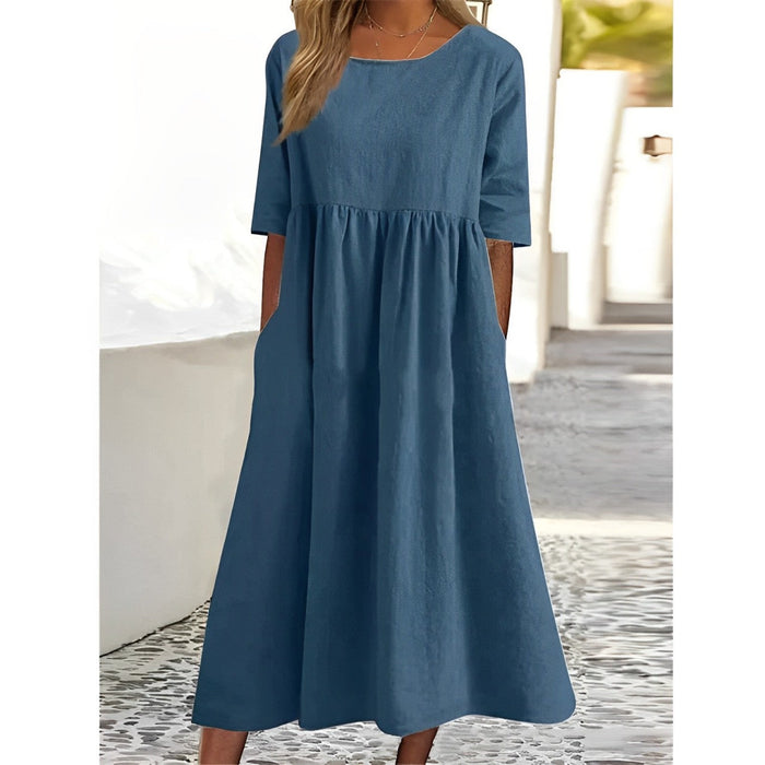 Helena - Cozy Women's Summer Dress