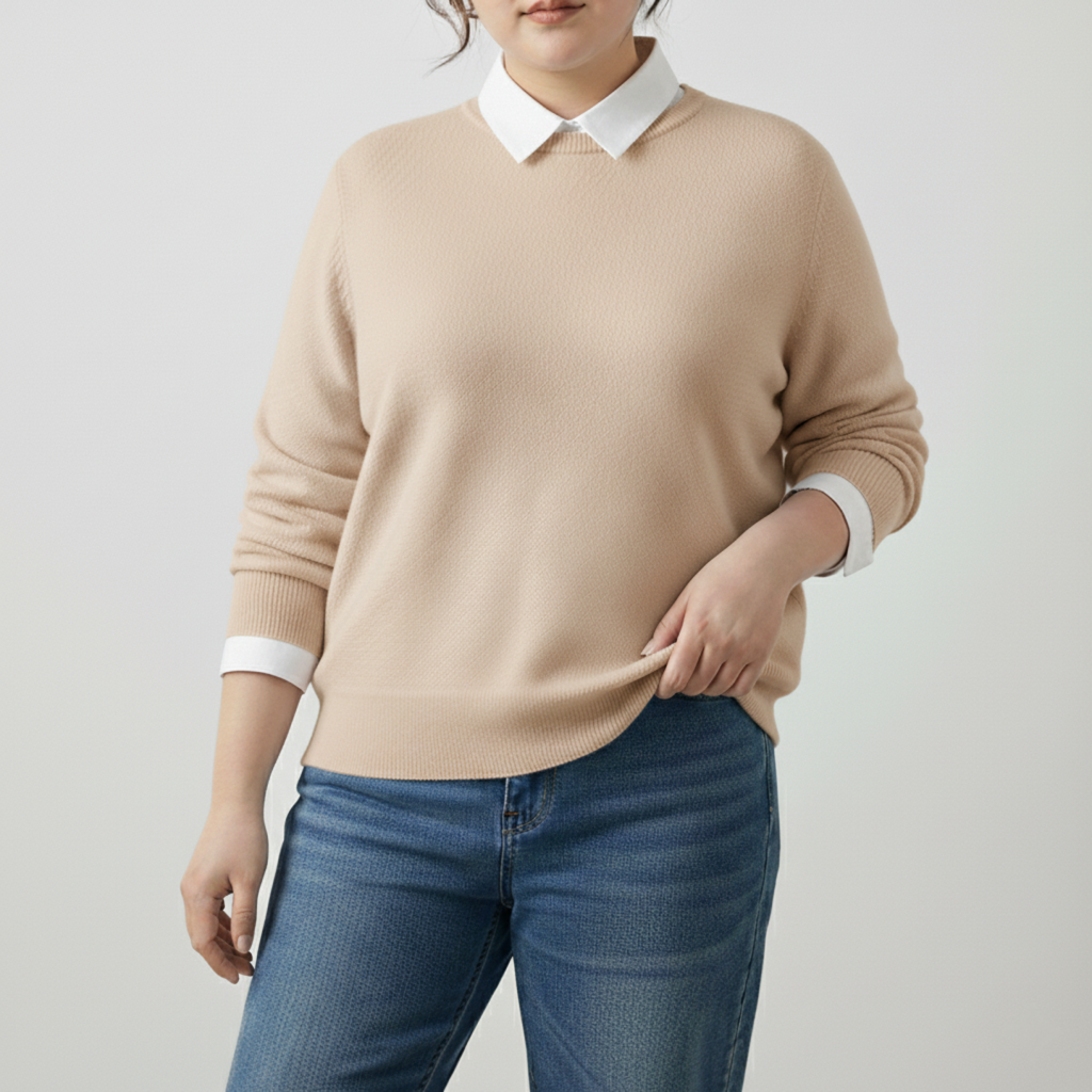 Elegant Classic Knit Sweater for Women | Available in Plus Sizes