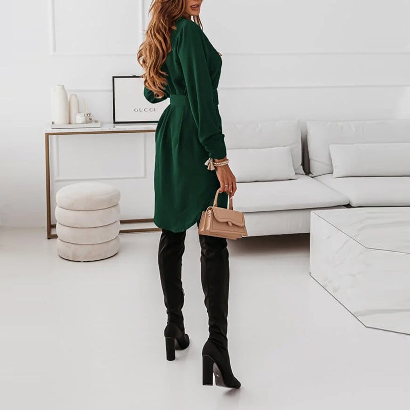 Yasa - Tailored Waist Shirt Dress