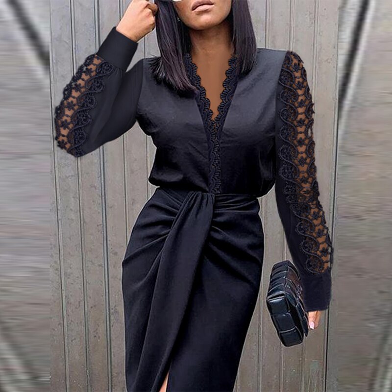 Elegant Long Cocktail Dress for Women | Luxurious Evening Gown