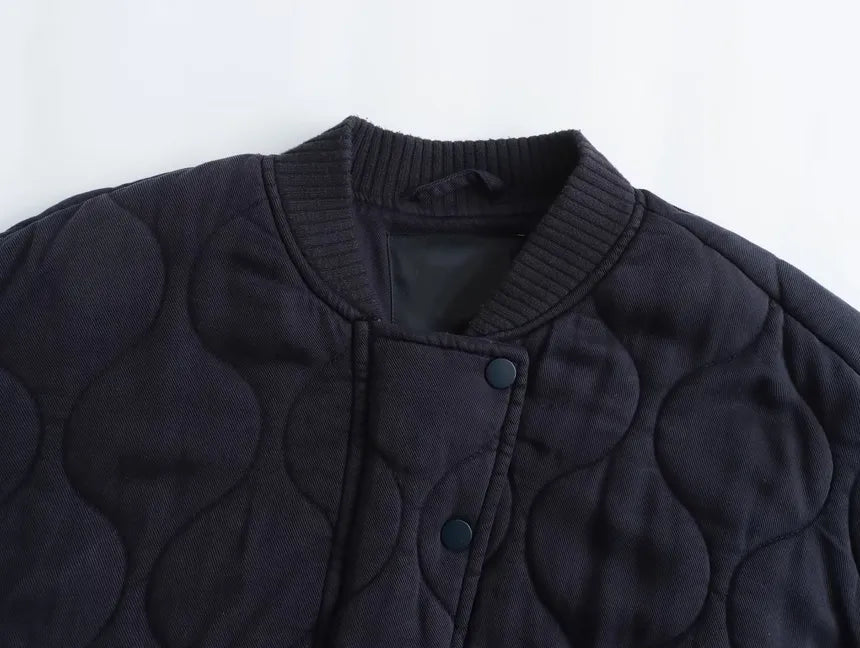 Destiny - Round Neck Cotton Jacket