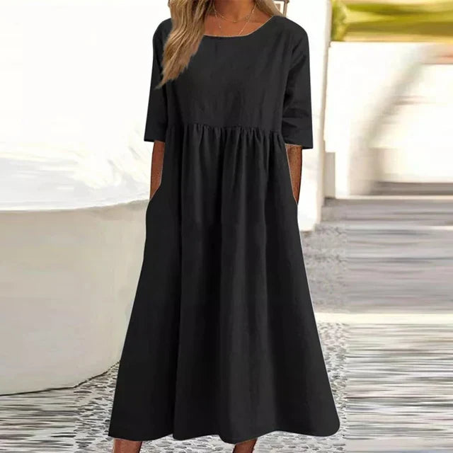 Odira - Chic Cotton Dress