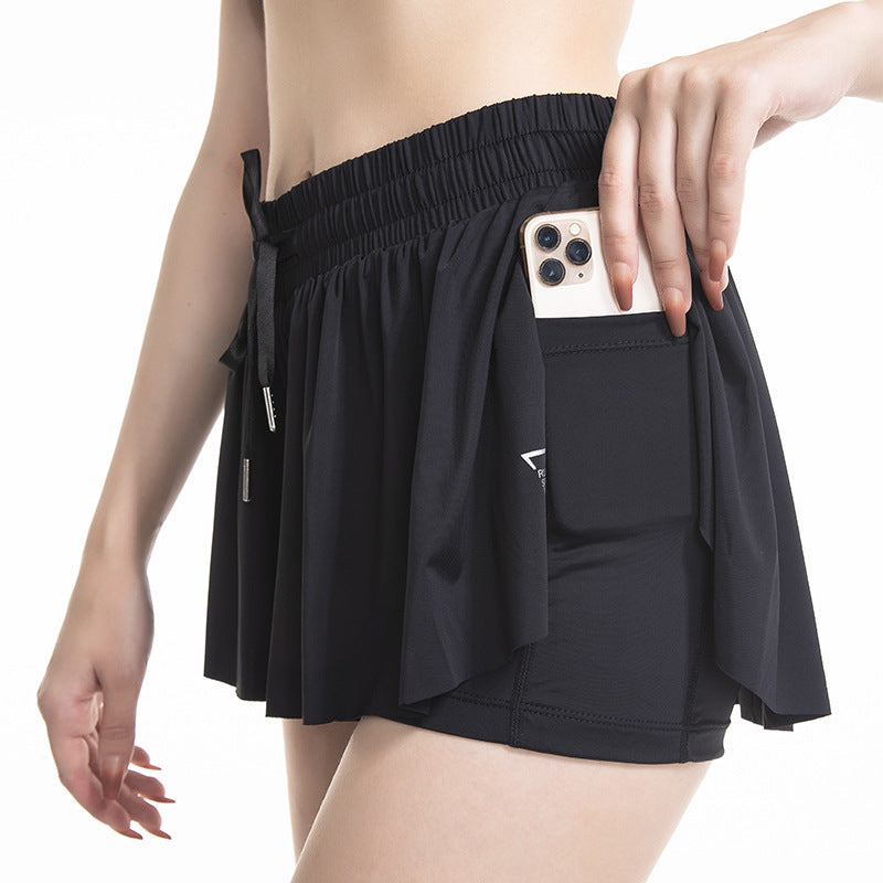 Multi-Functional Tennis Shorts with Dual Design