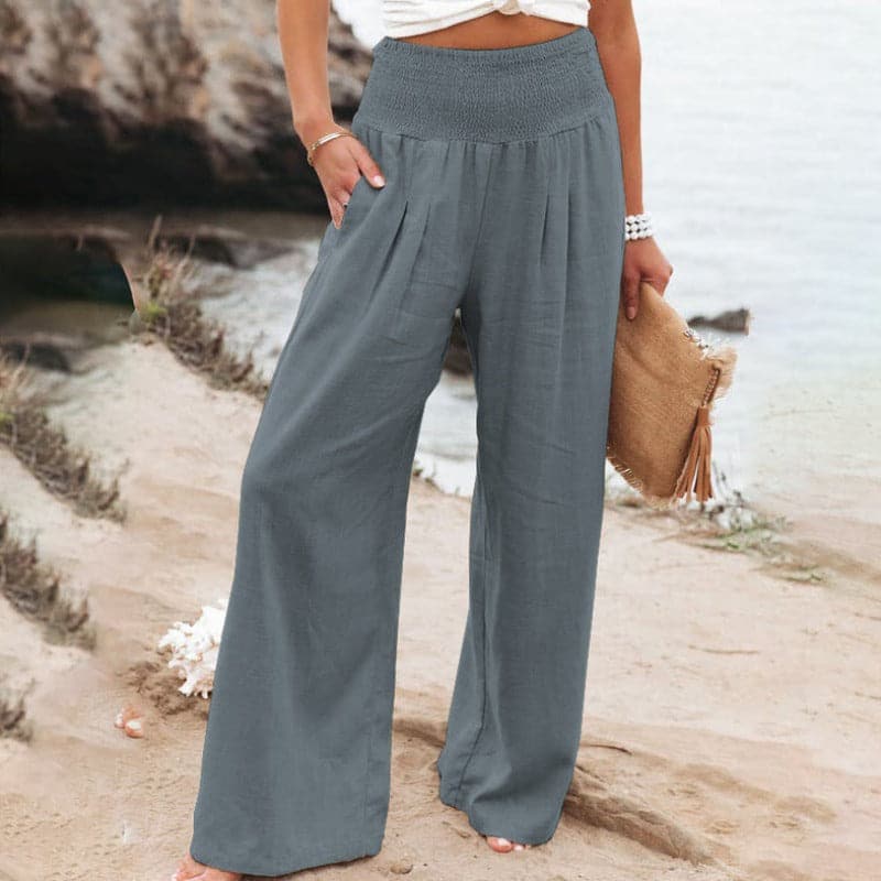 Women's Relaxed Wide-Leg Pants