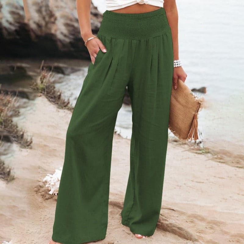 Women's Relaxed Wide-Leg Pants