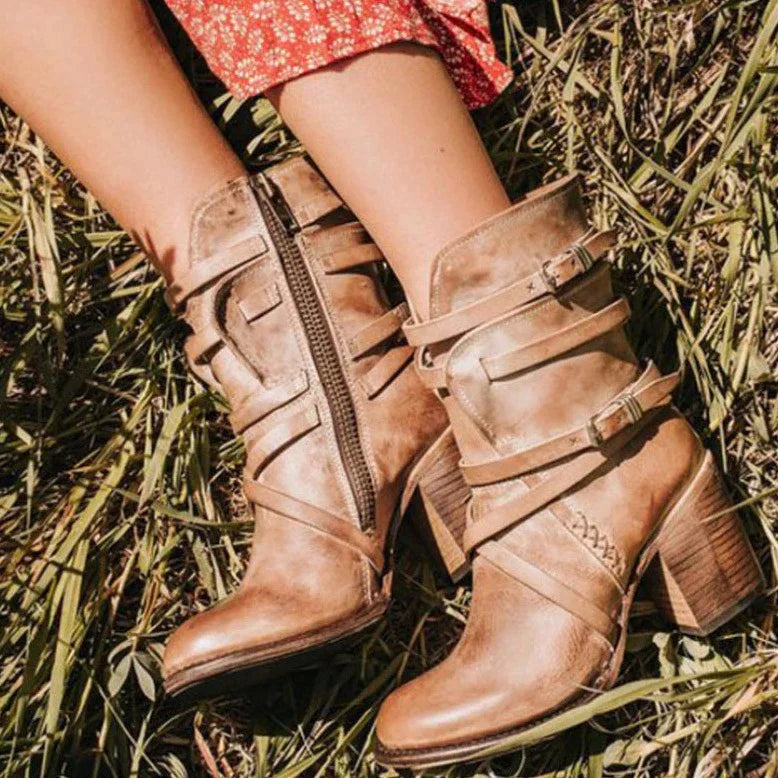 Vintage-Inspired Women's Boots