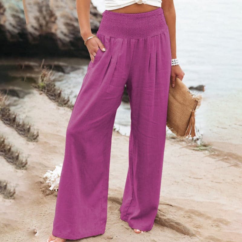 Women's Relaxed Wide-Leg Pants