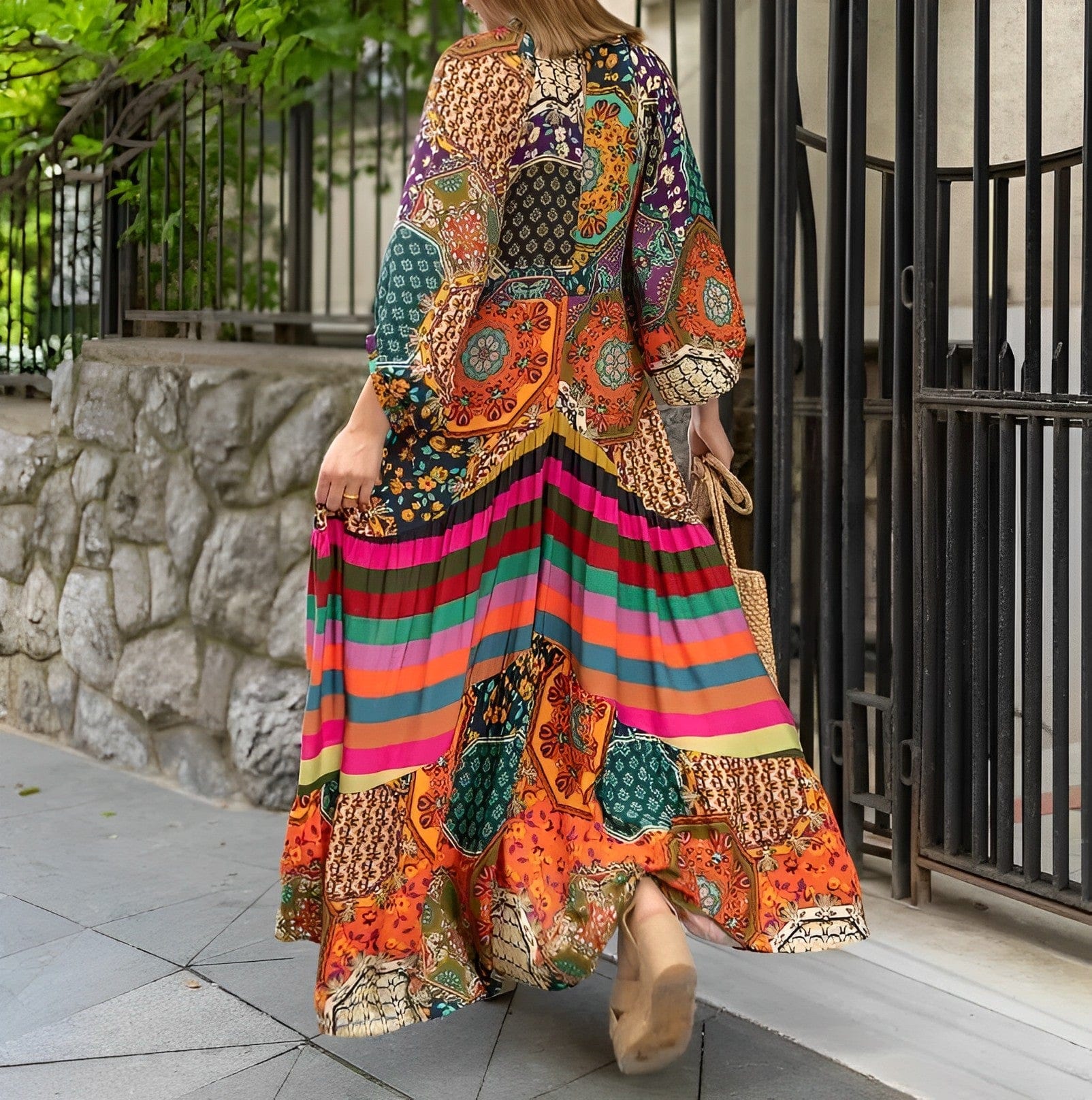 Chic Bohemian Elegance Dress