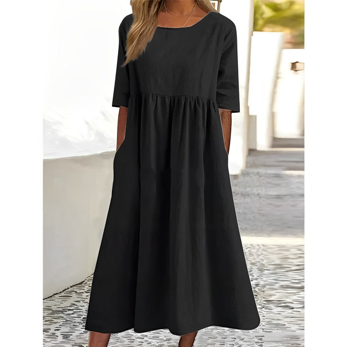 Helena - Cozy Women's Summer Dress