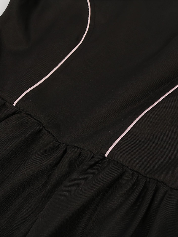 Floral Print Dirndl Dress for Oktoberfest Celebrations