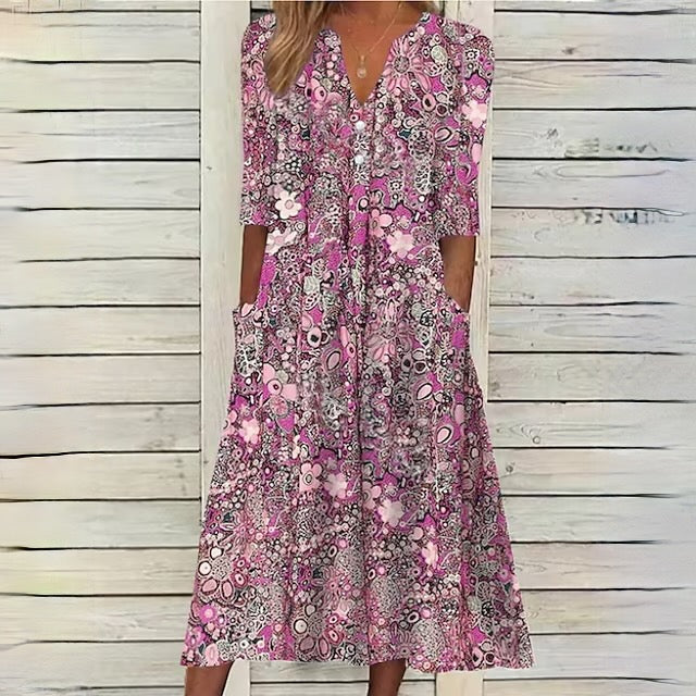 Jazmyn Floral Elegance Dress